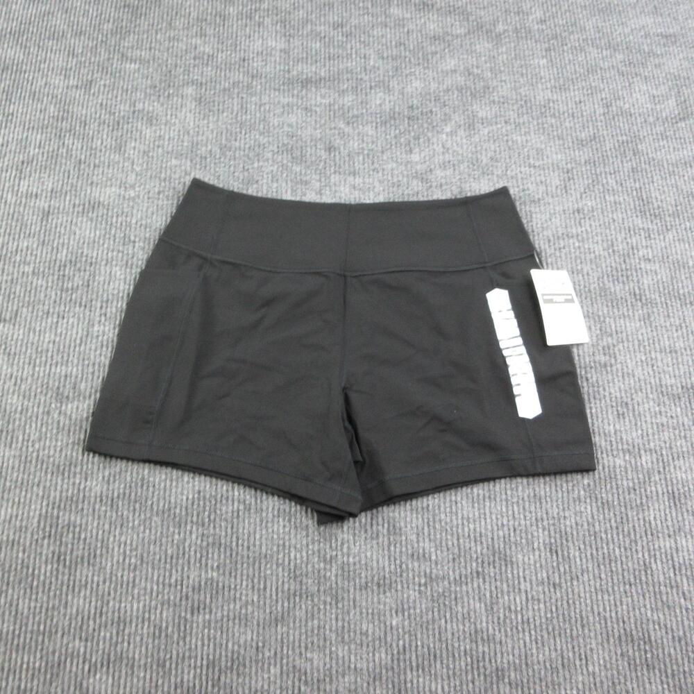 Duluth Trading Co. Shorts Womens L Black NoGA Air Mid-Rise 5in Athletic 34x5 NWT